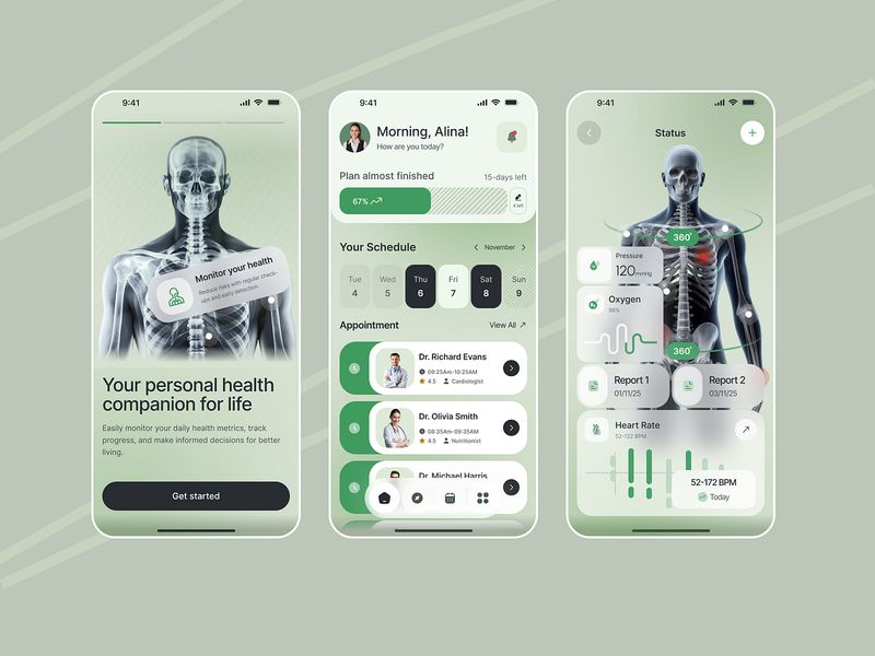 Healthcare Dashboard App
