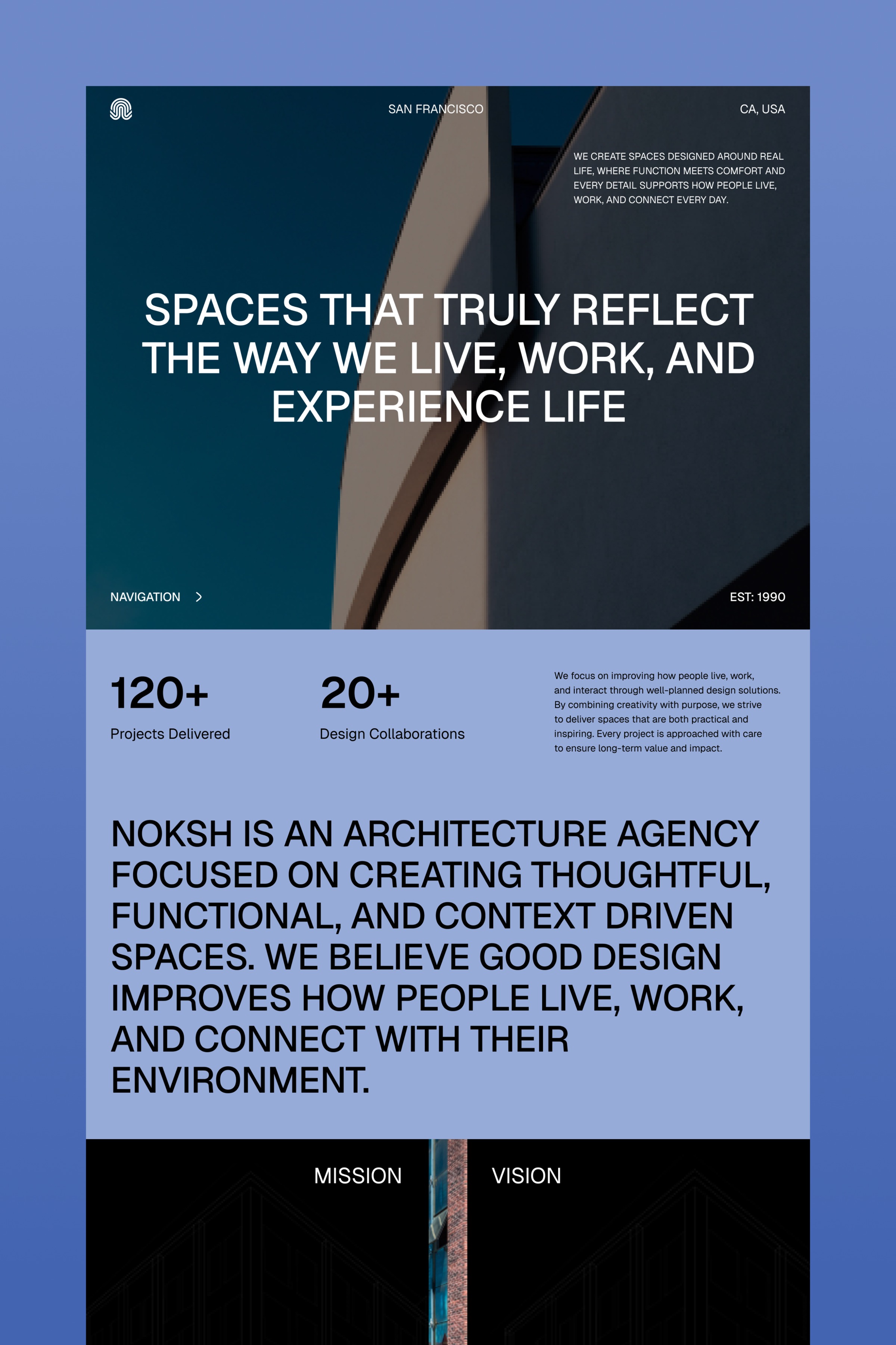 Noksh Architecture Studio Template Image 0