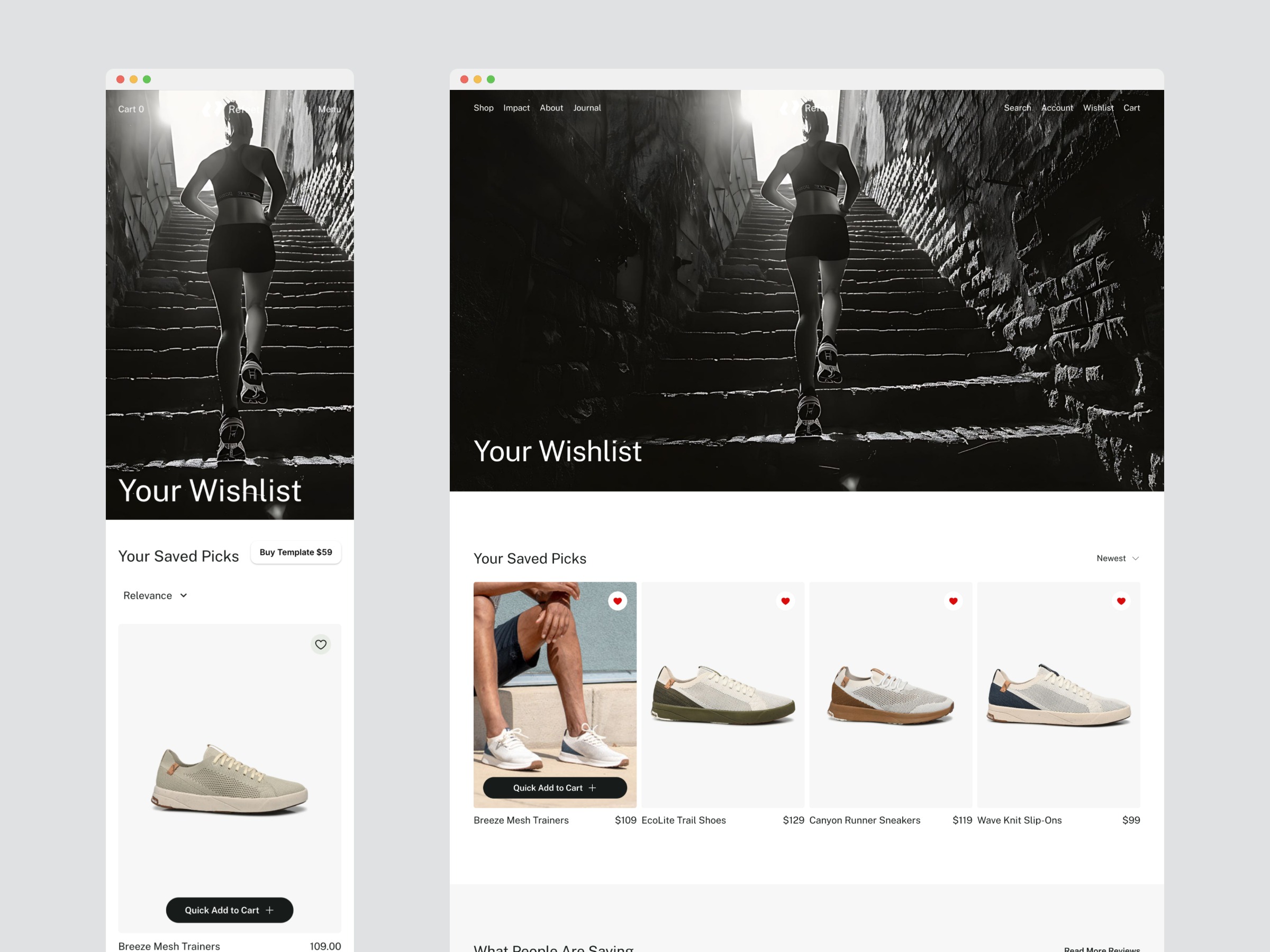 Refeet E-commerce Website Template