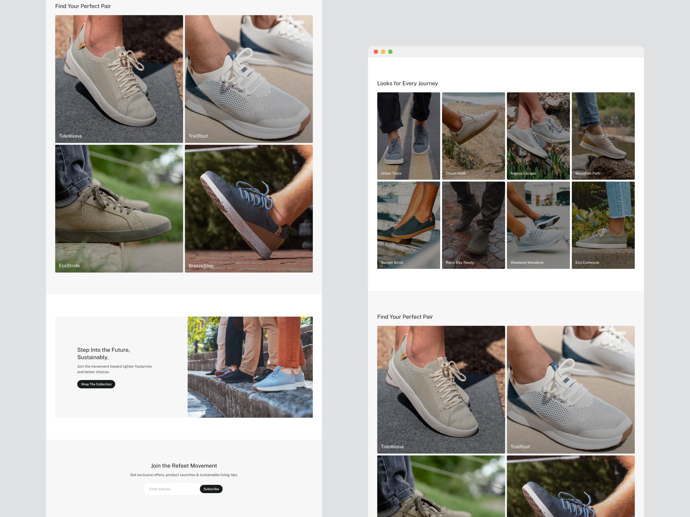 Refeet E-commerce Website Template Image 0