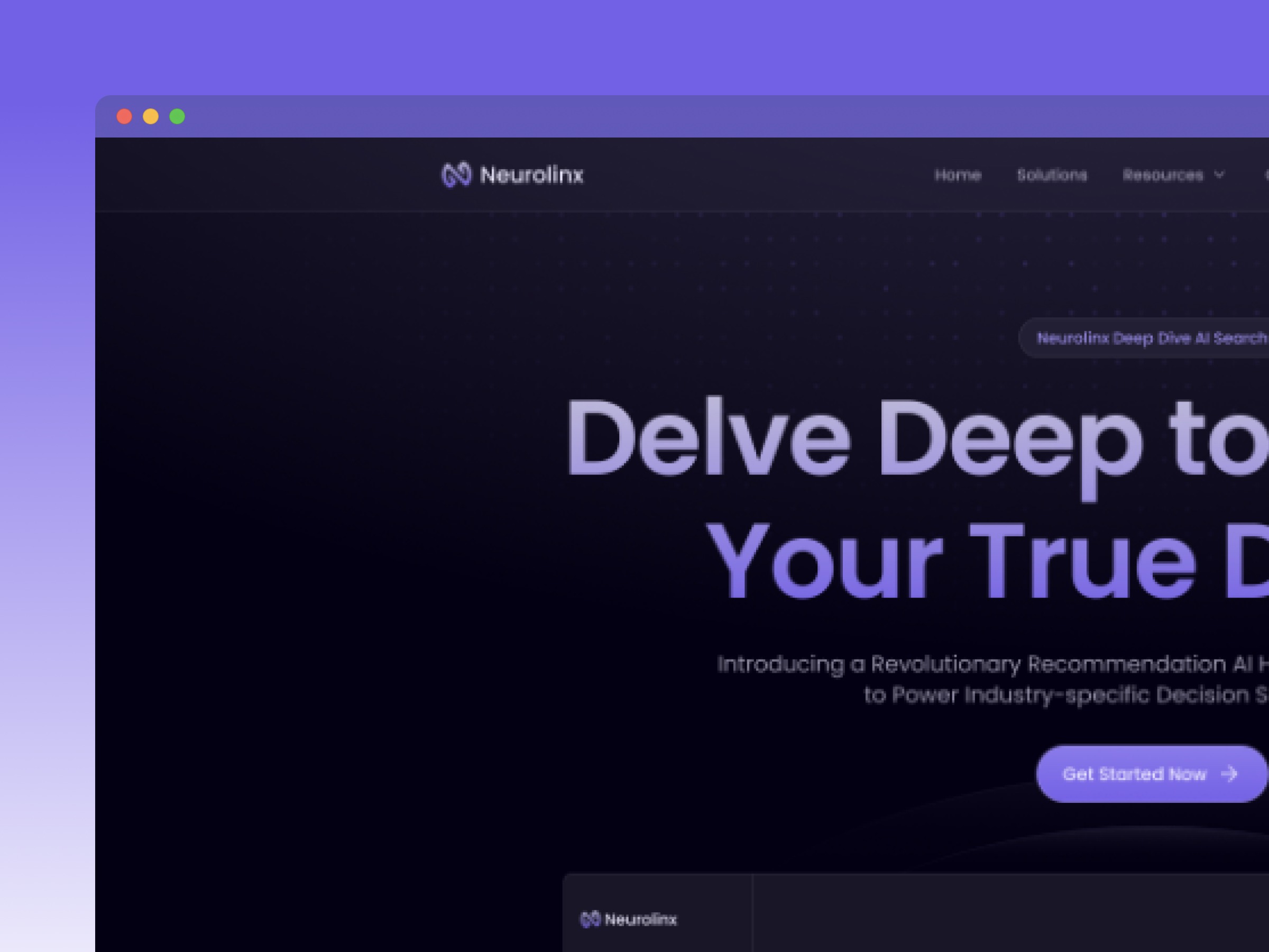 Neurolinx AI SaaS & Web3 Website Templates Image 0