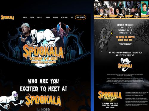 Spookala Landing Page