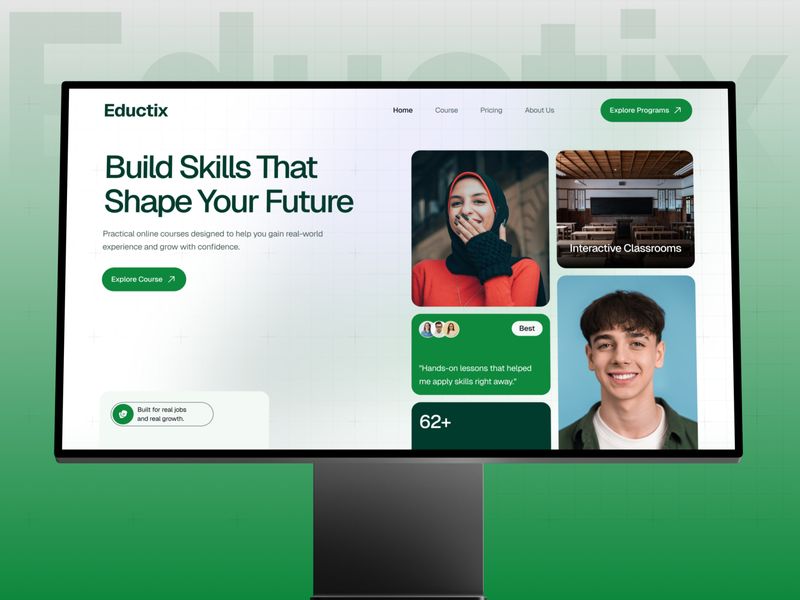 Eductix by Pixcut Studio LLC - Agency design asset by framer