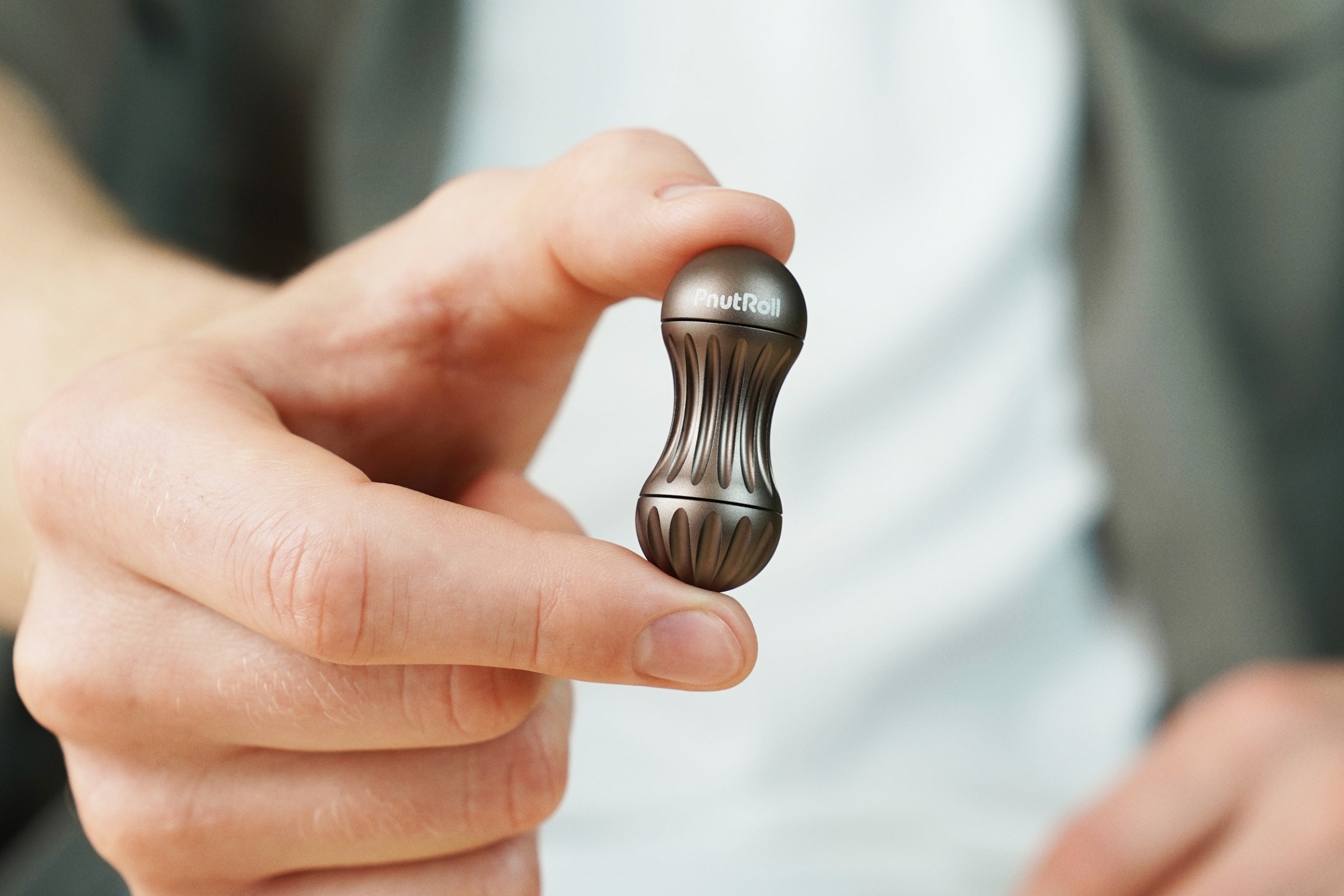 PnutRoll - Mini Peanut-shaped Massage Roller for On-the-Go