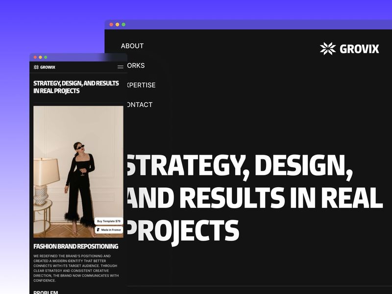GrowiX · Digital Creative Agency Template