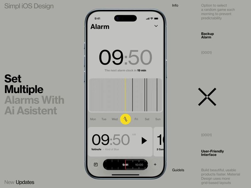 Alarm Game App with Vibe Coding