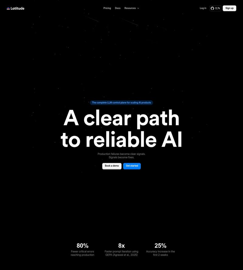 Screenshot taken from latitude.so