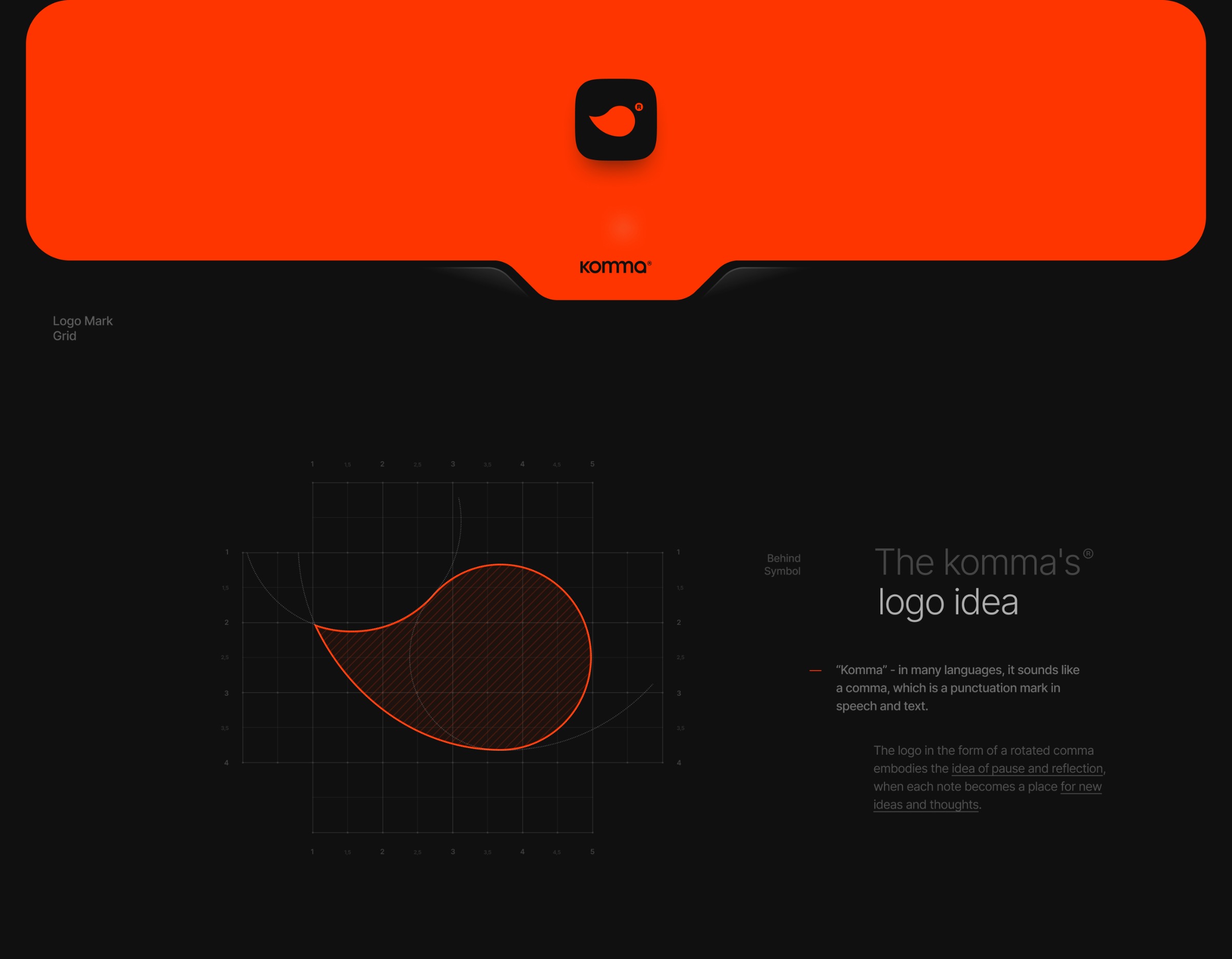 Komma© — Notes and Task management. UX UI Design Image 6