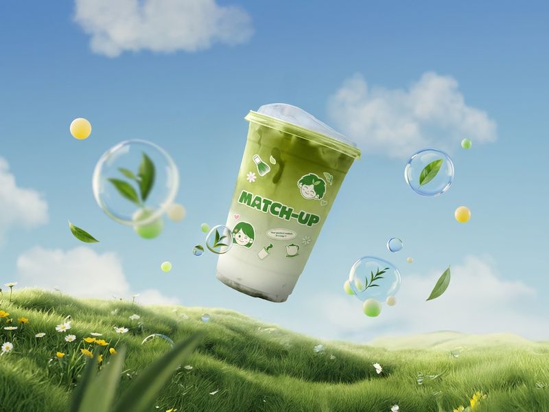 Match-up - Character Illustration & Brand Identity