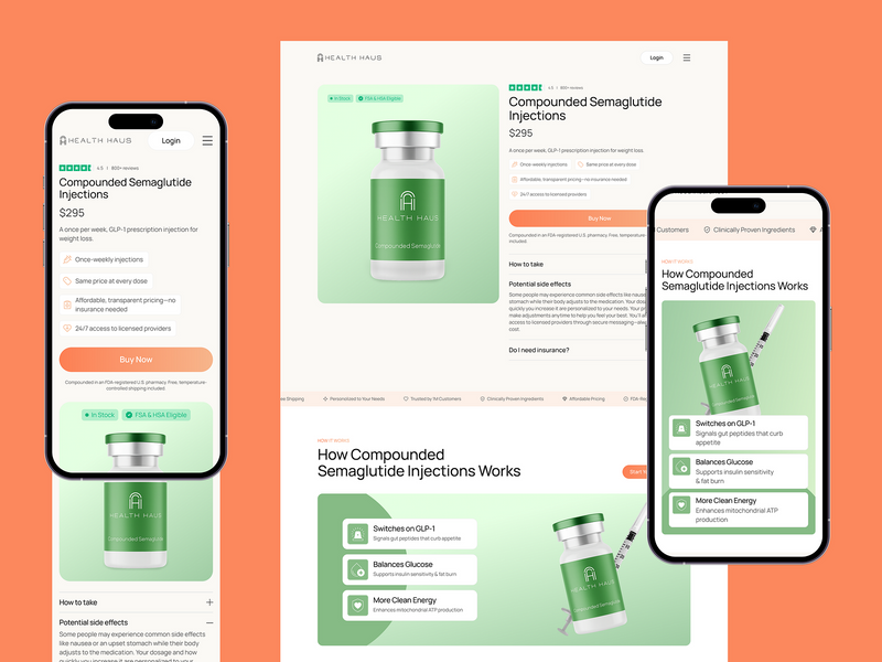 E-Commerce - Product Page 