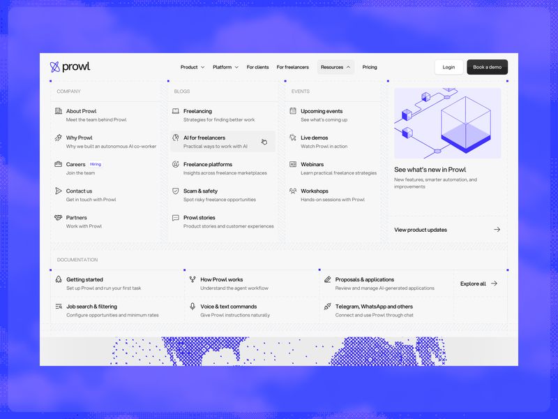 Mega Menu Design