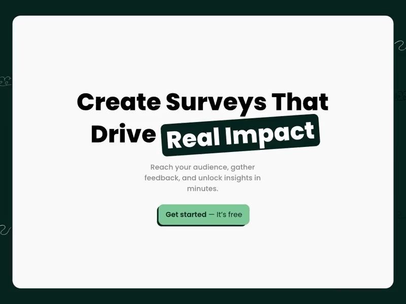 ICM Landing page design