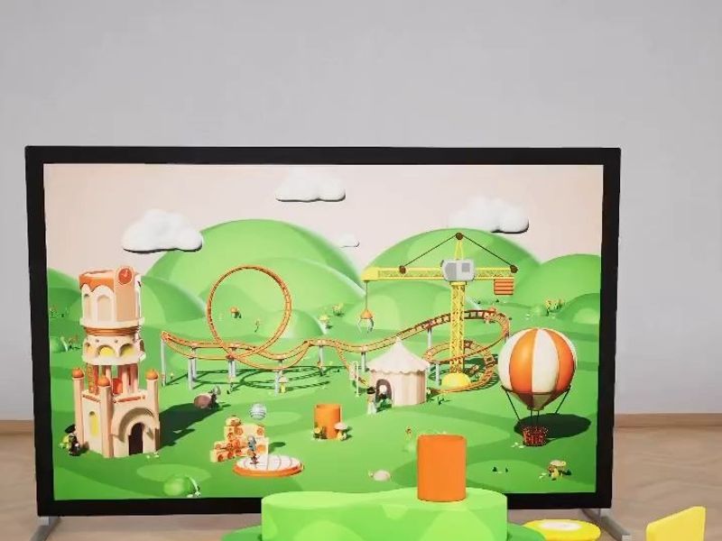 Boug World - Interactive installation for kids