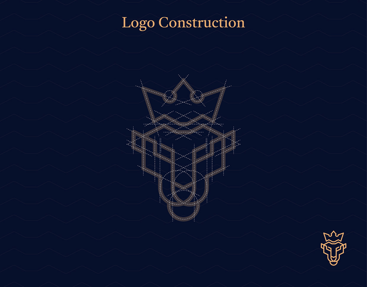 Brand Identity, Lion Crown, Branding, Logo Design Image 2
