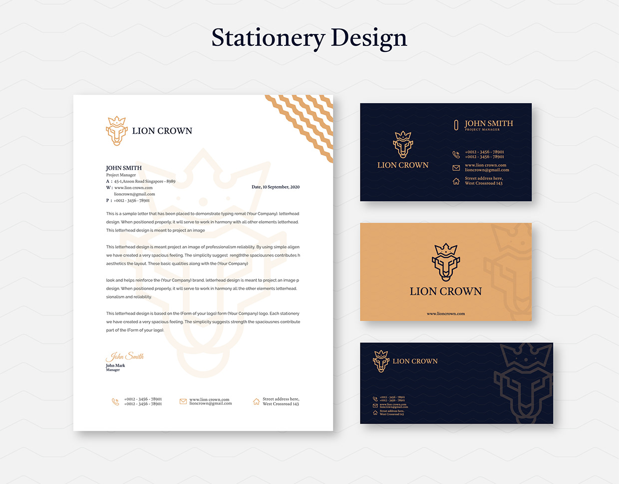 Brand Identity, Lion Crown, Branding, Logo Design Image 8