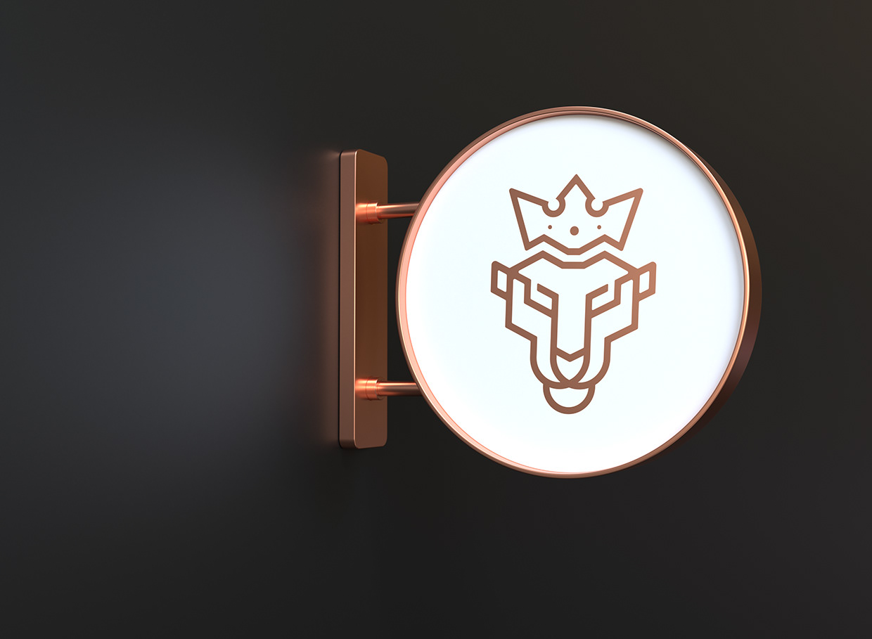 Brand Identity, Lion Crown, Branding, Logo Design Image 9