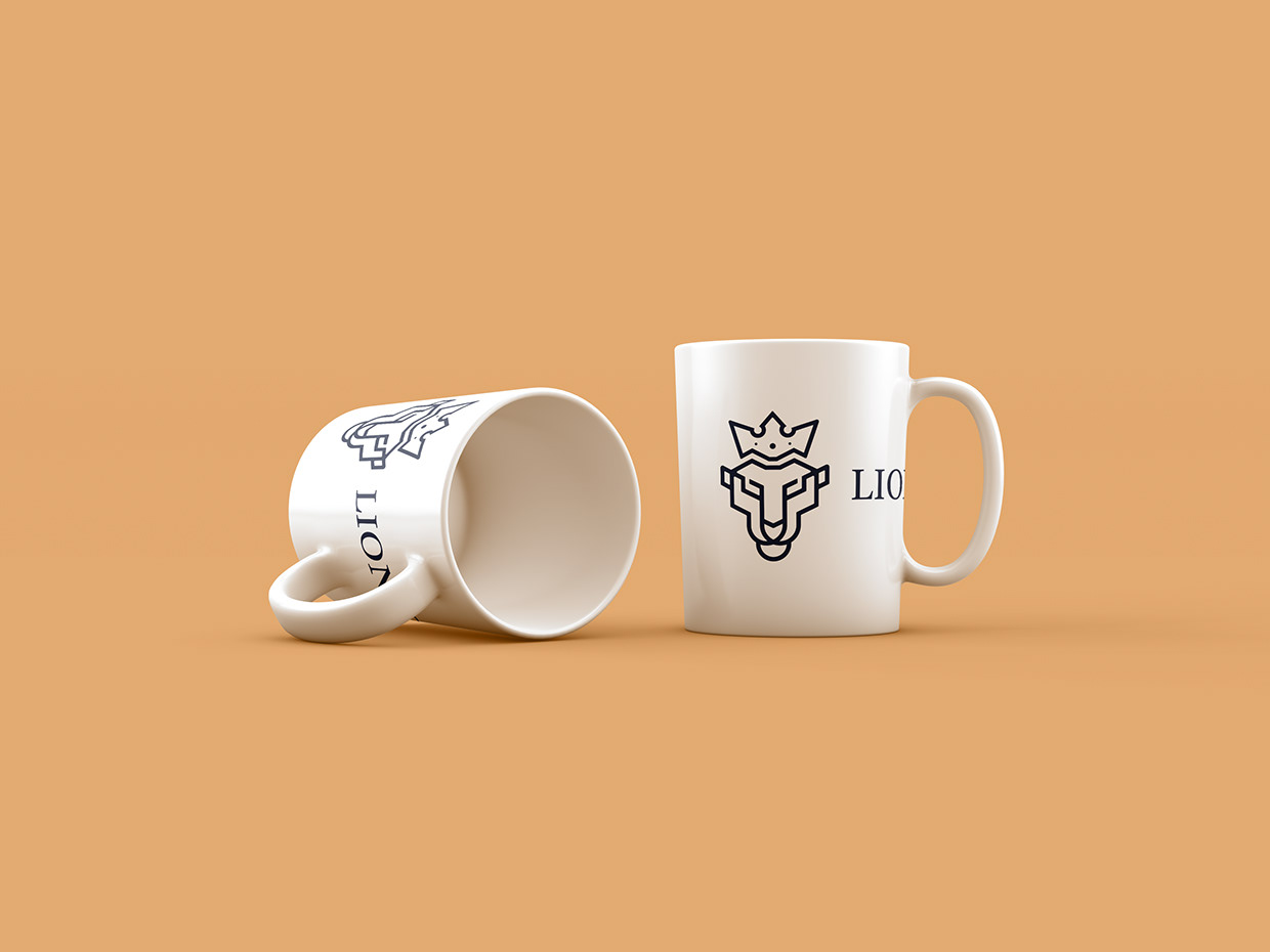Brand Identity, Lion Crown, Branding, Logo Design Image 15
