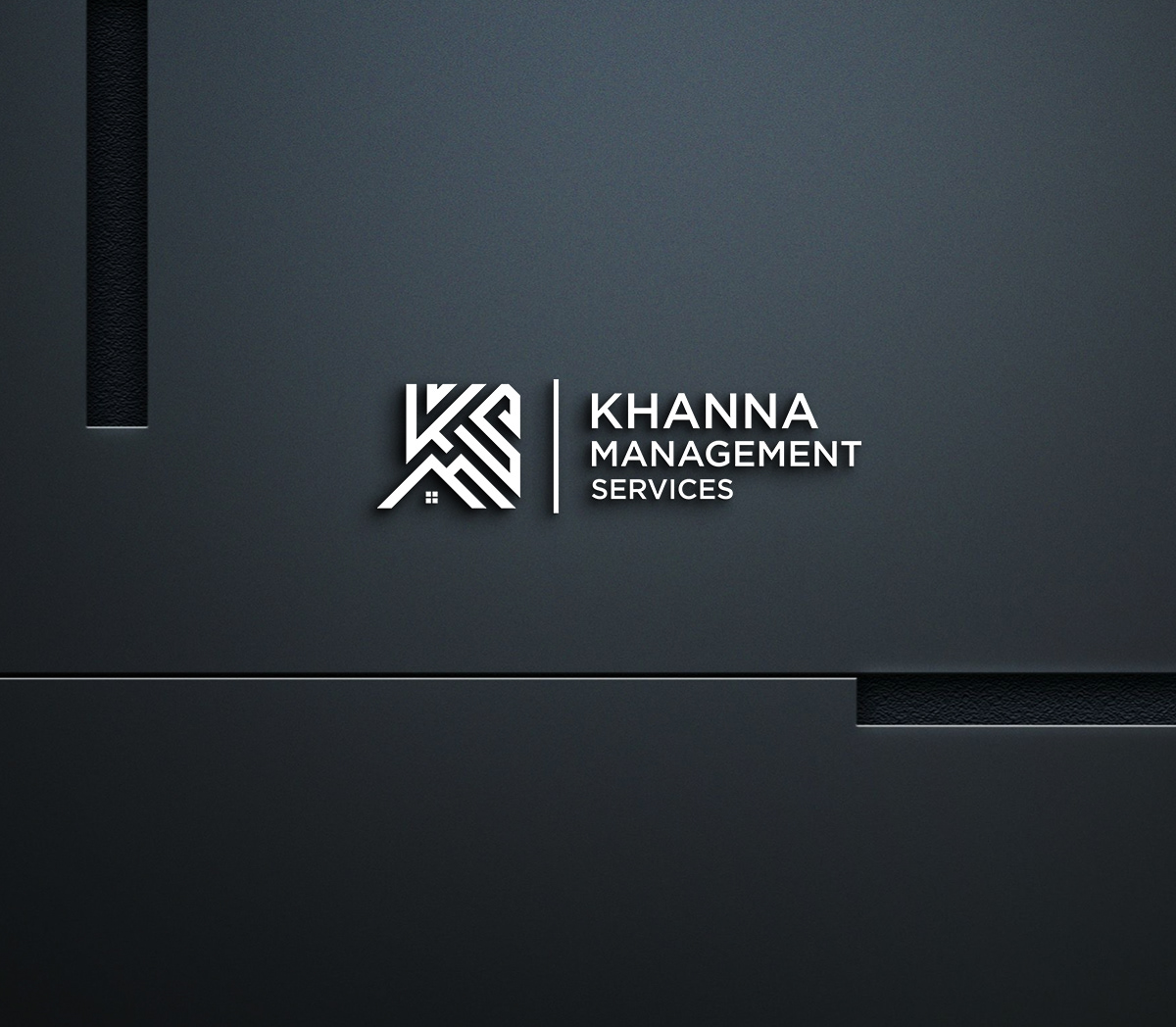 Khanna Management Services - Real Estate - Logo Design Image 3
