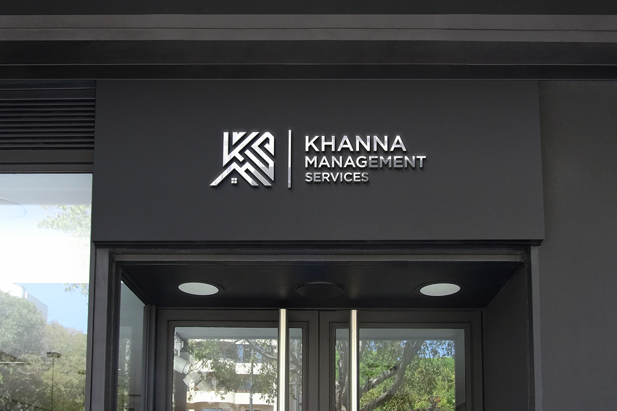 Khanna Management Services - Real Estate - Logo Design Image 4