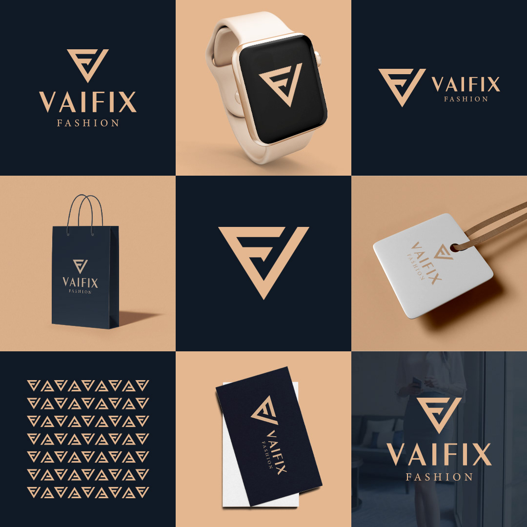 Vaifix Fashion, Brand Identity, Branding, Logo Design. Image 21