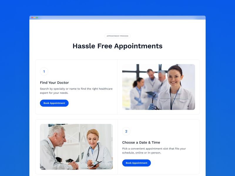 Curely — Health Care Website Template