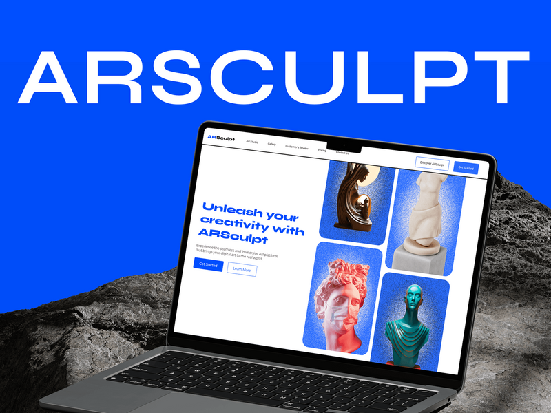 Arsculpt : AR & VR Sculpting website