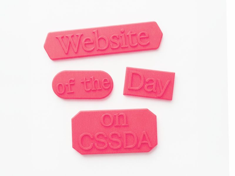 Website of the Day Award from CSSDA