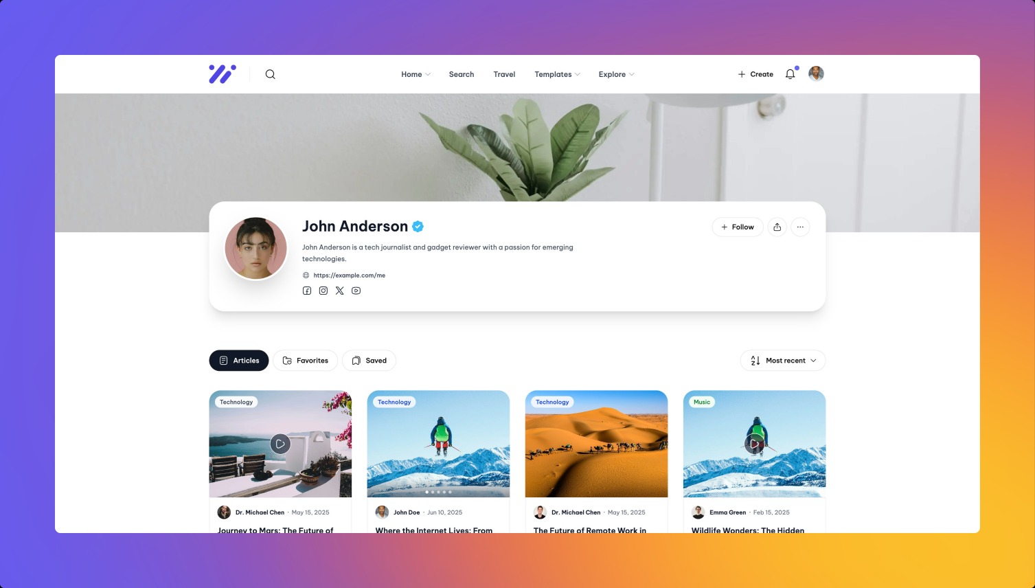 Ncmaz - Blog, News & Magazine NextJs Tailwind CSS Image 3