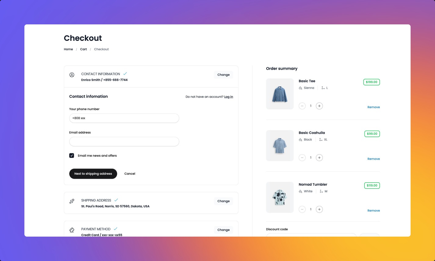 Ciseco - Shop & eCommerce NextJs Tailwind CSS Image 7