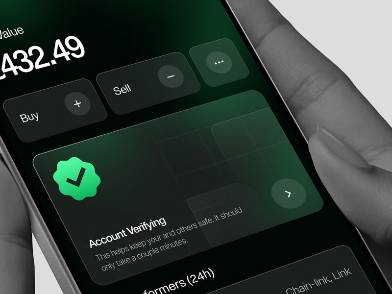 Zypto – Crypto Wallet App Design