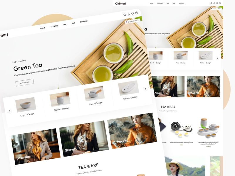 Chimart – Elegant E-Commerce Web Design