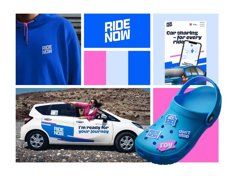 RIDE NOW: Brand Identity & Web