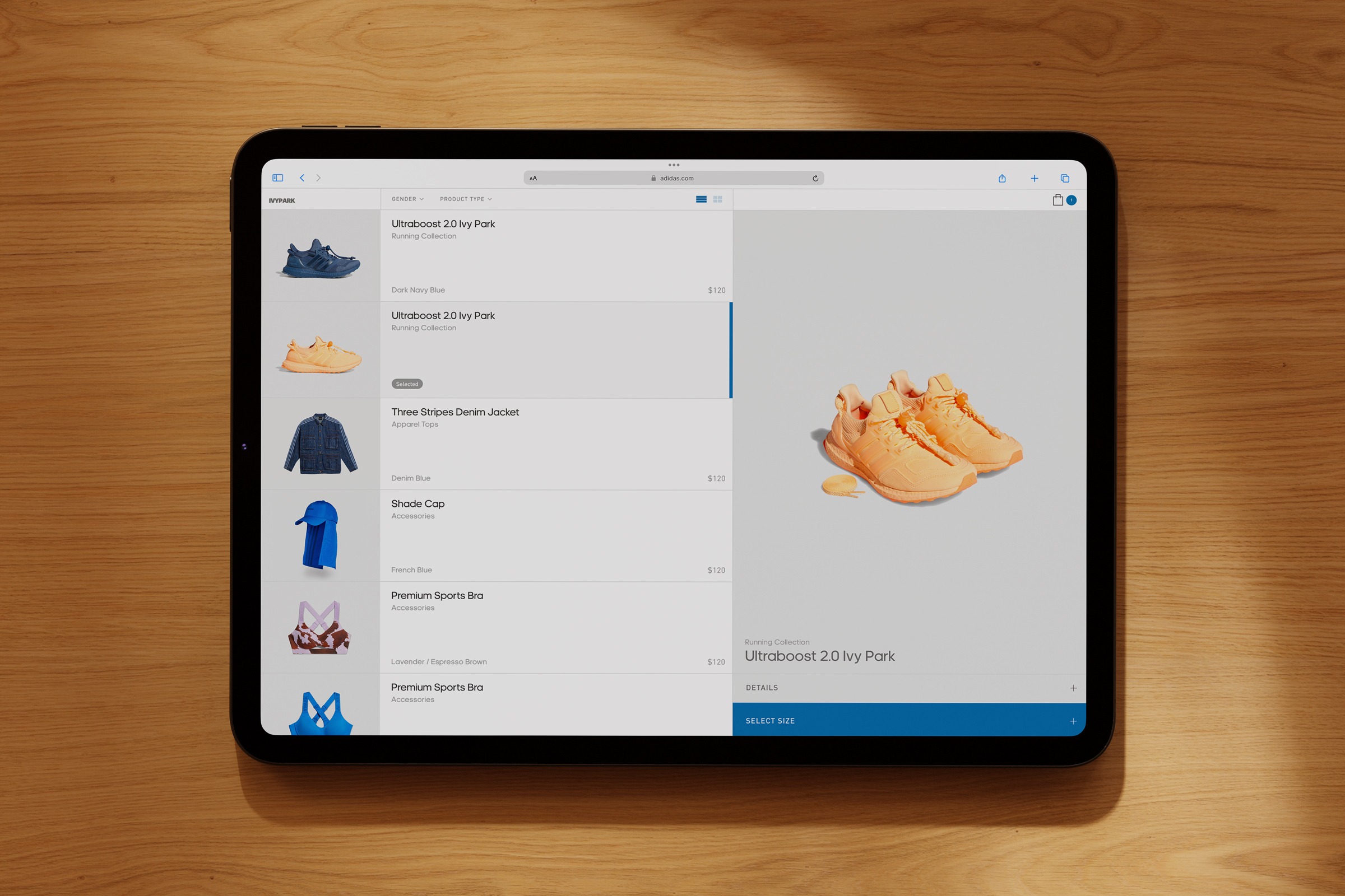 Celebrity partnership ecom site — adidas [2021] Image 1