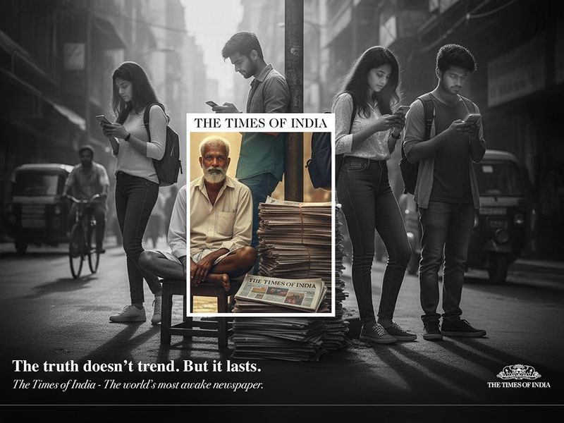 The Frame of Truth - A Campaign for The Times of India