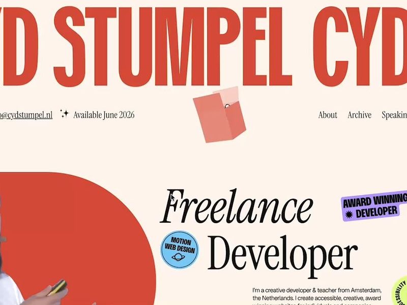 Portfolio Cyd Stumpel 2026