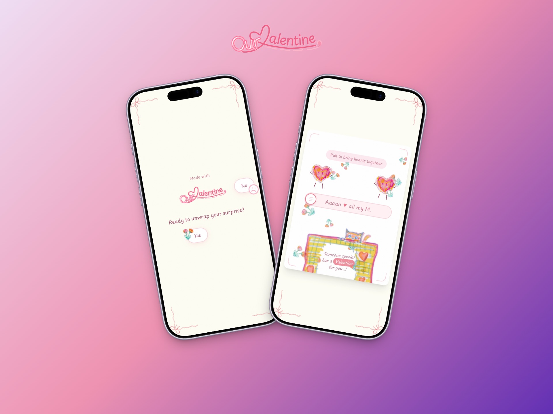 Our Valentine, the little surprise for your loved ones Image 1