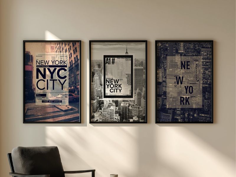 NYC / NEW YORK DISTRICT / T-Shirt Design / Print Design