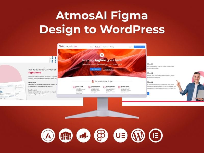 Tech Company Website Redesign