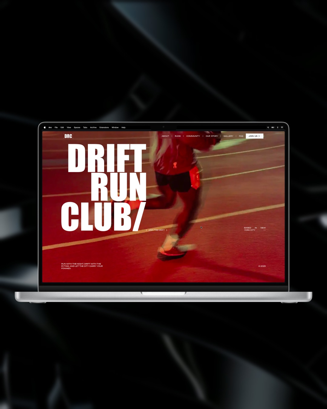 Drift Running Club ✦ Concept by PARANTHESE STUDIO Image 0