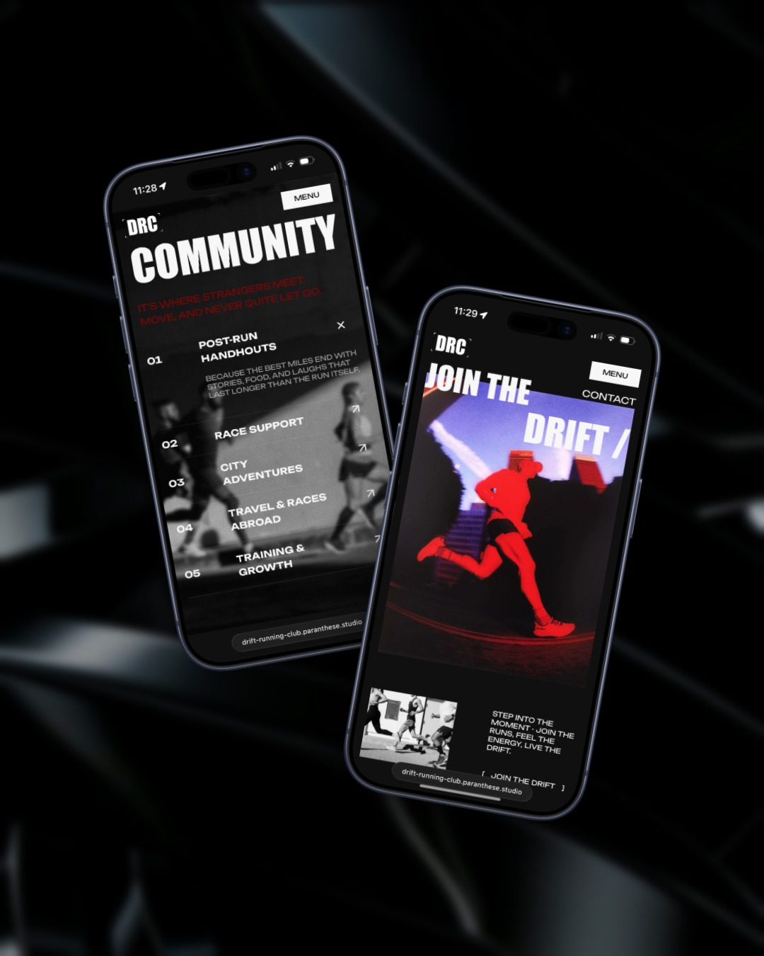 Drift Running Club ✦ Concept by PARANTHESE STUDIO Image 2