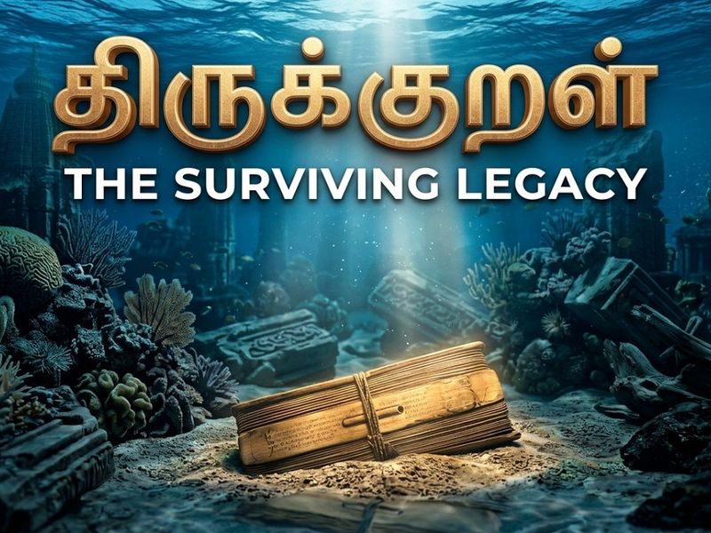 குமரிக்கண்டம்: திருக்குறள் மட்டும் எப்படி தப்பித்தது?