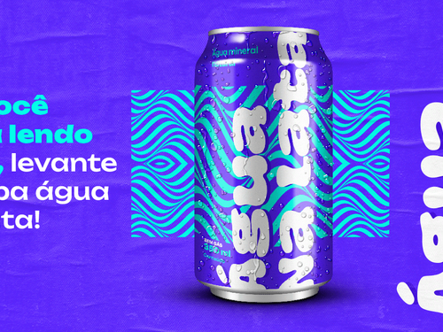 ÁGUA NA LATA on Behance