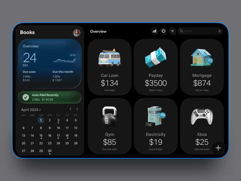 Personal Finance Dark Mode PureMagic®