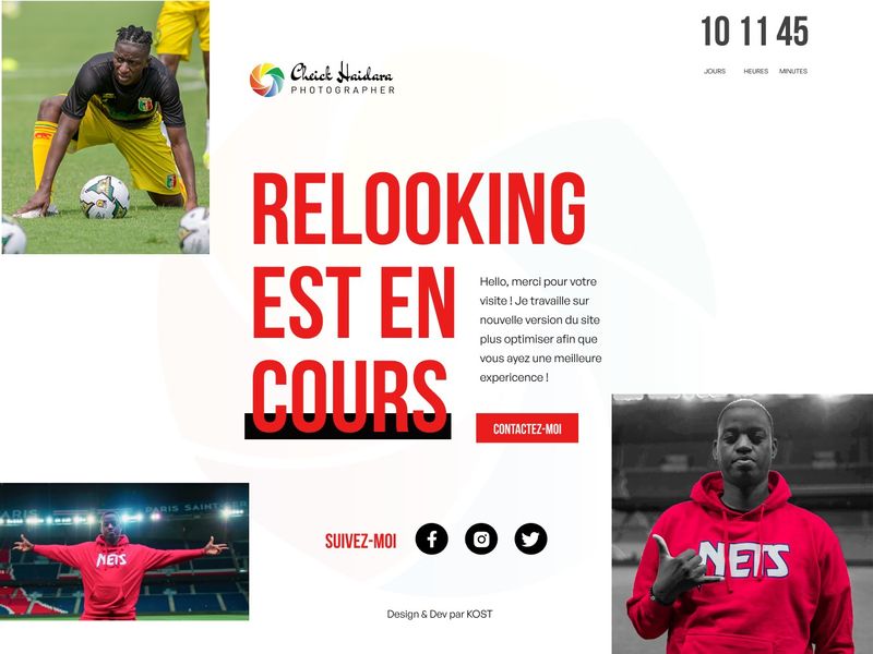 Website design For Photographer 