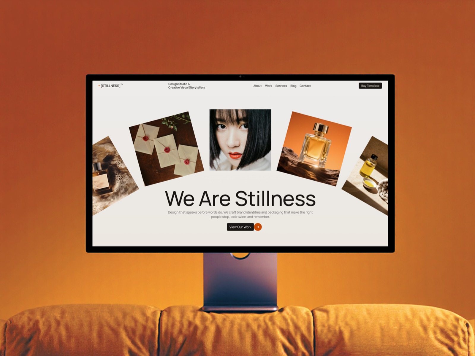 Stillness - Webflow Template for Creative Agencies and Design Portfolios Image 1