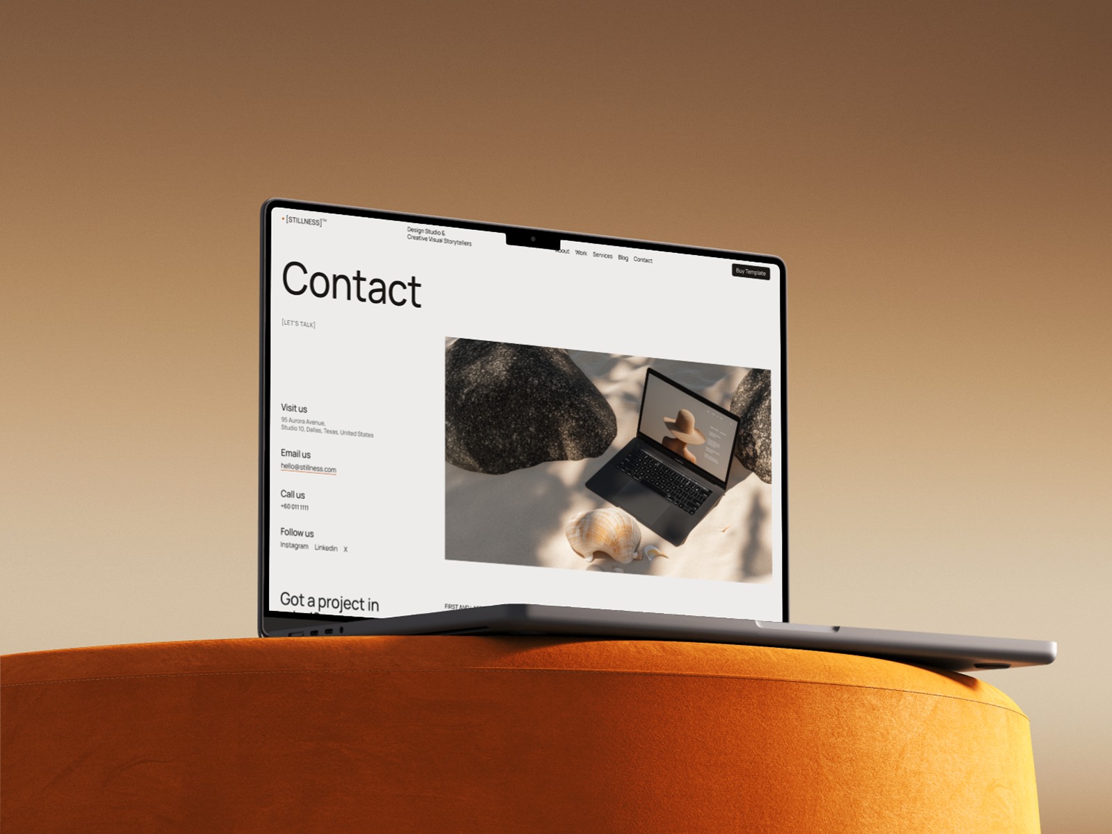 Stillness - Webflow Template for Creative Agencies and Design Portfolios Image 5