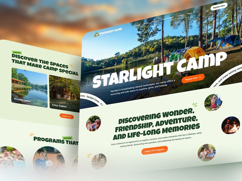 Starlight Camp — Summer Camp Framer Website