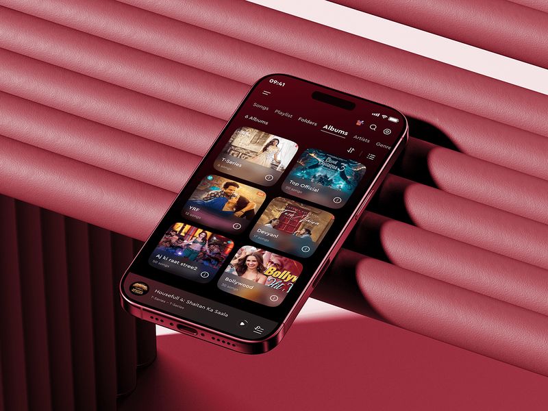 Music App UI/UX Design