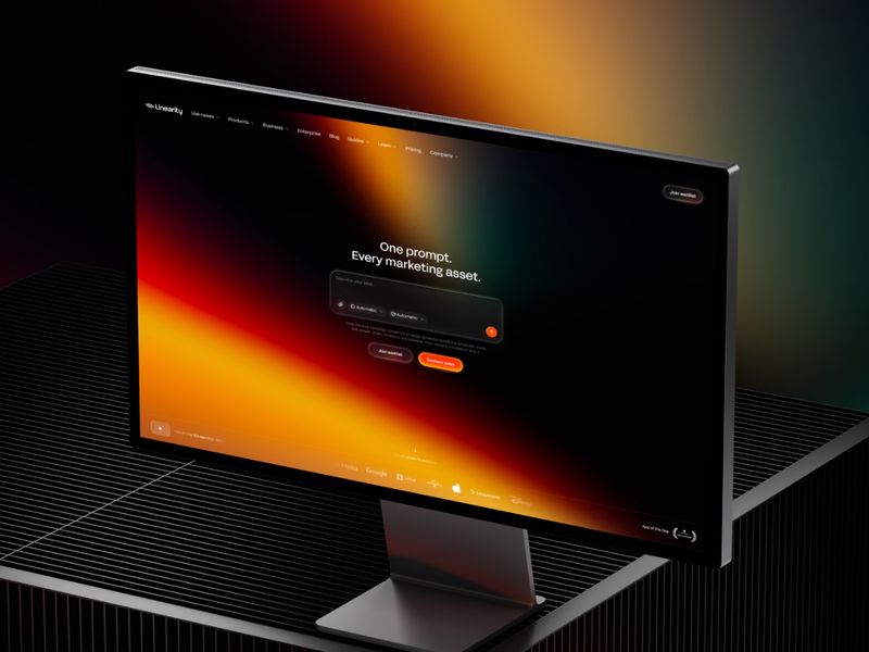 Website Design for Linearity AI