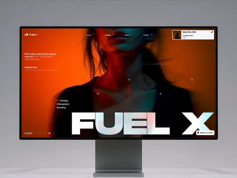 Fuel by Westhill Studio - Agency design asset by framer